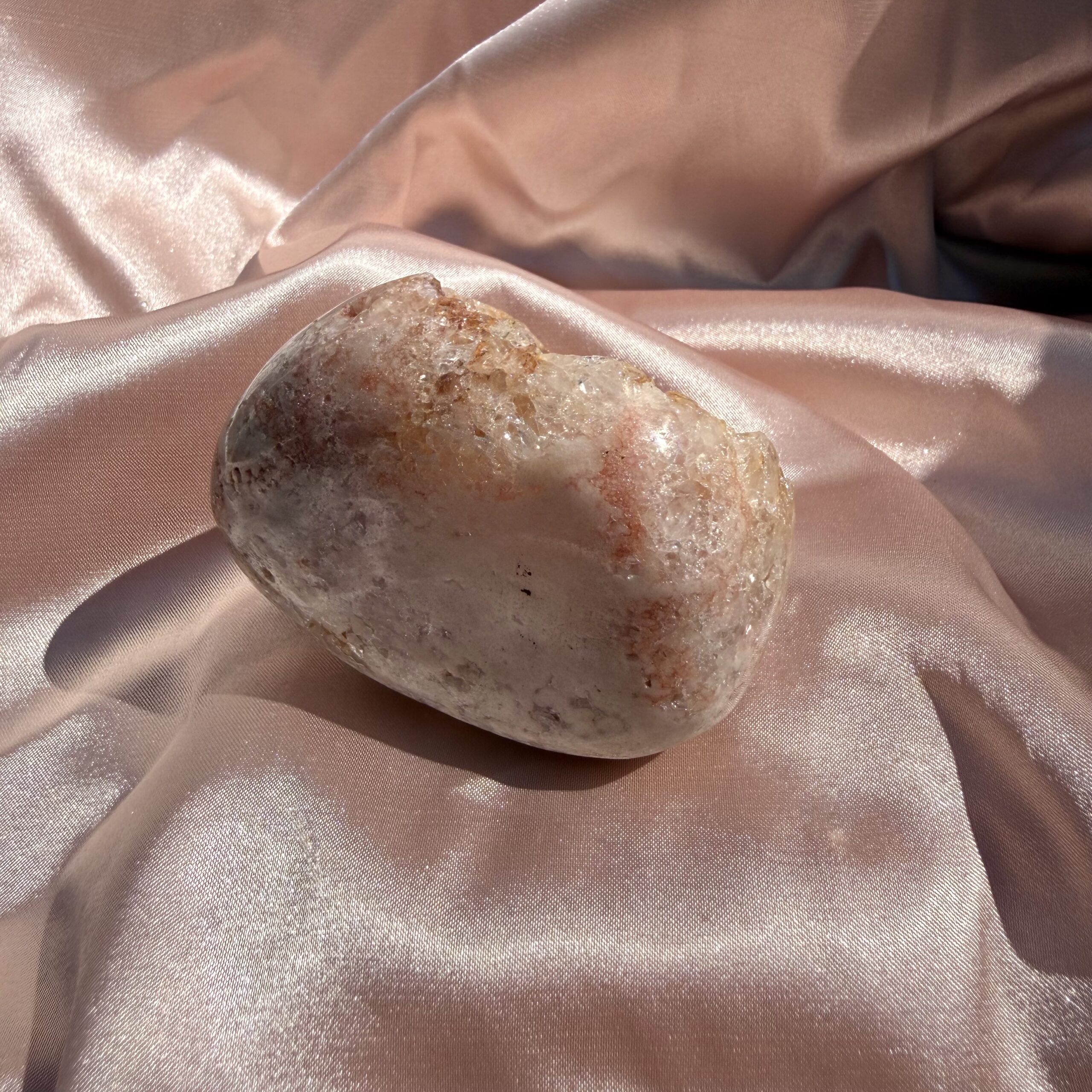 Pink Amethyst with Golden Healer Druze - Image 3