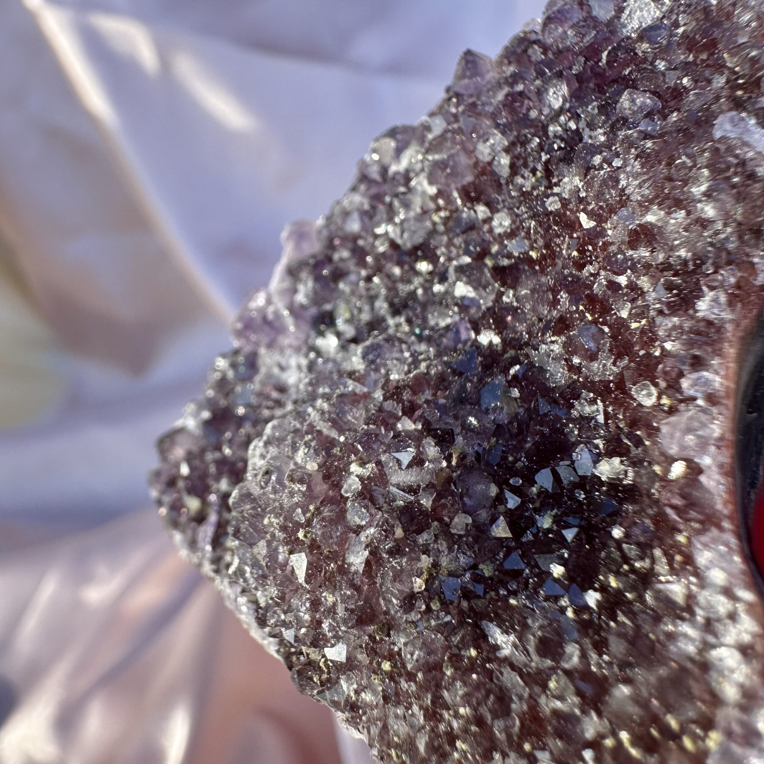 SPECIAL! Burgundy Amethyst Cluster - Image 2