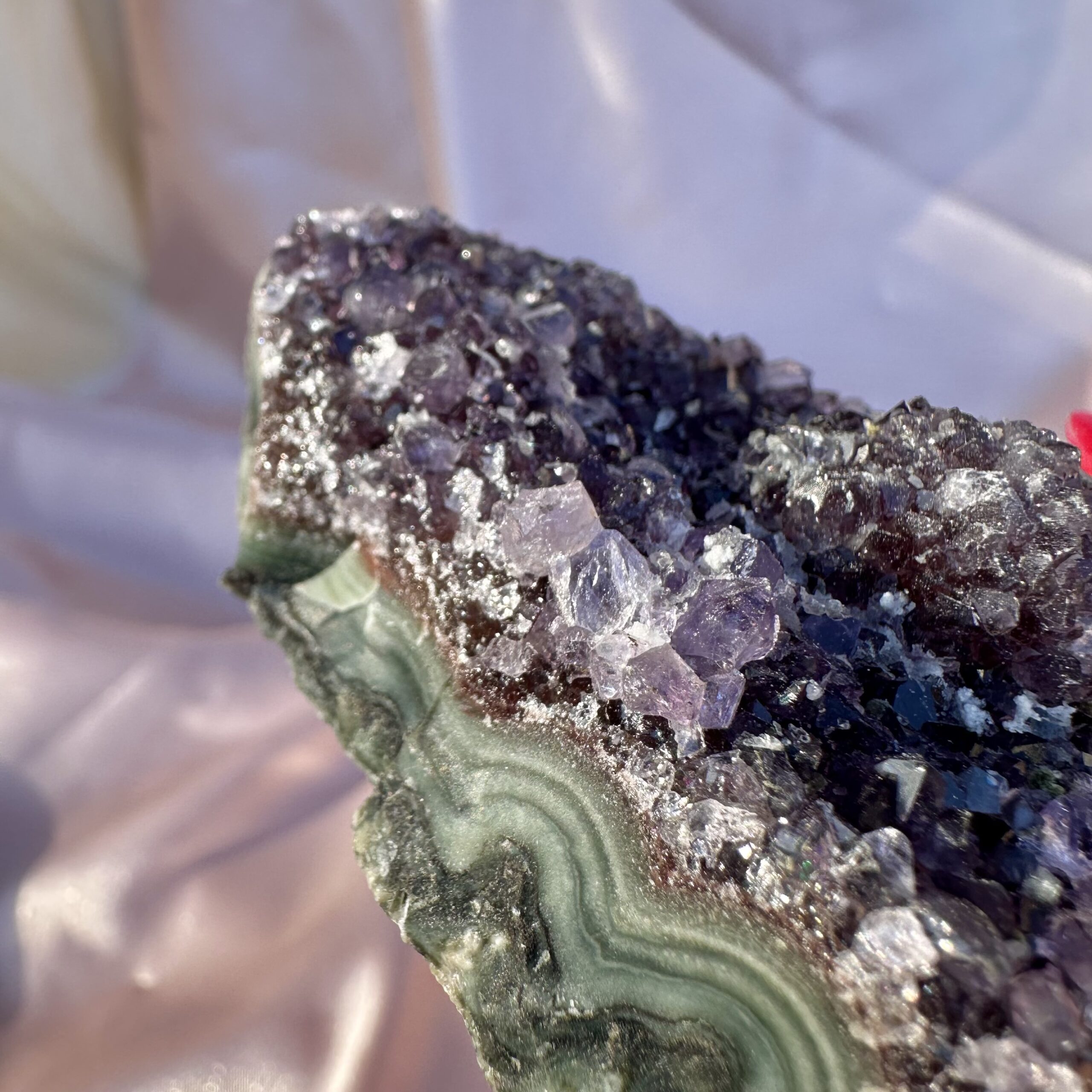 SPECIAL! Burgundy Amethyst Cluster - Image 4