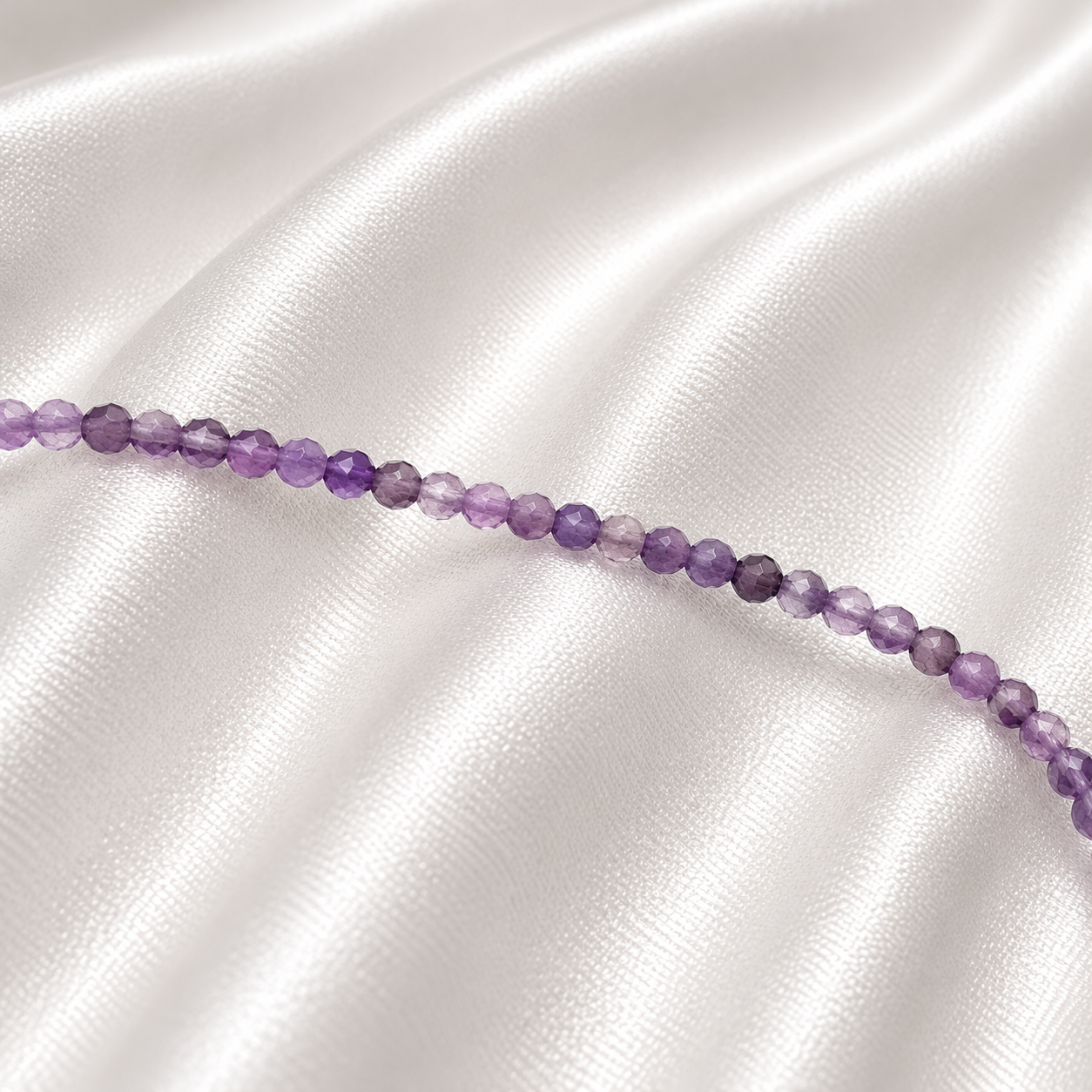 Faceted Amethyst Crystal Collier