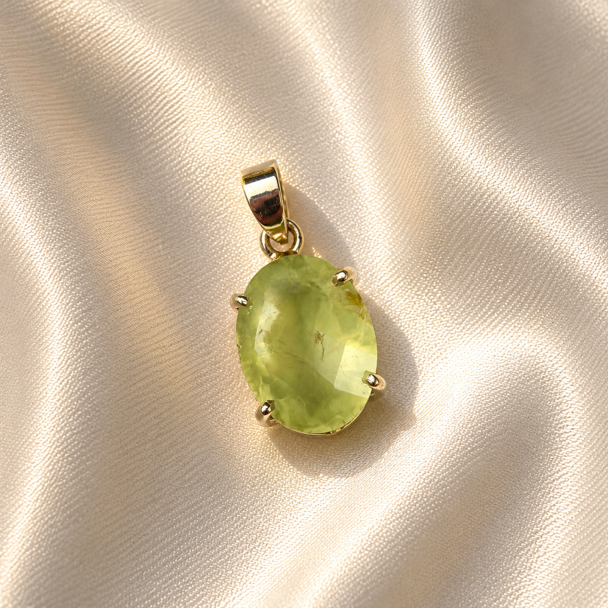 Prehnite Pendant