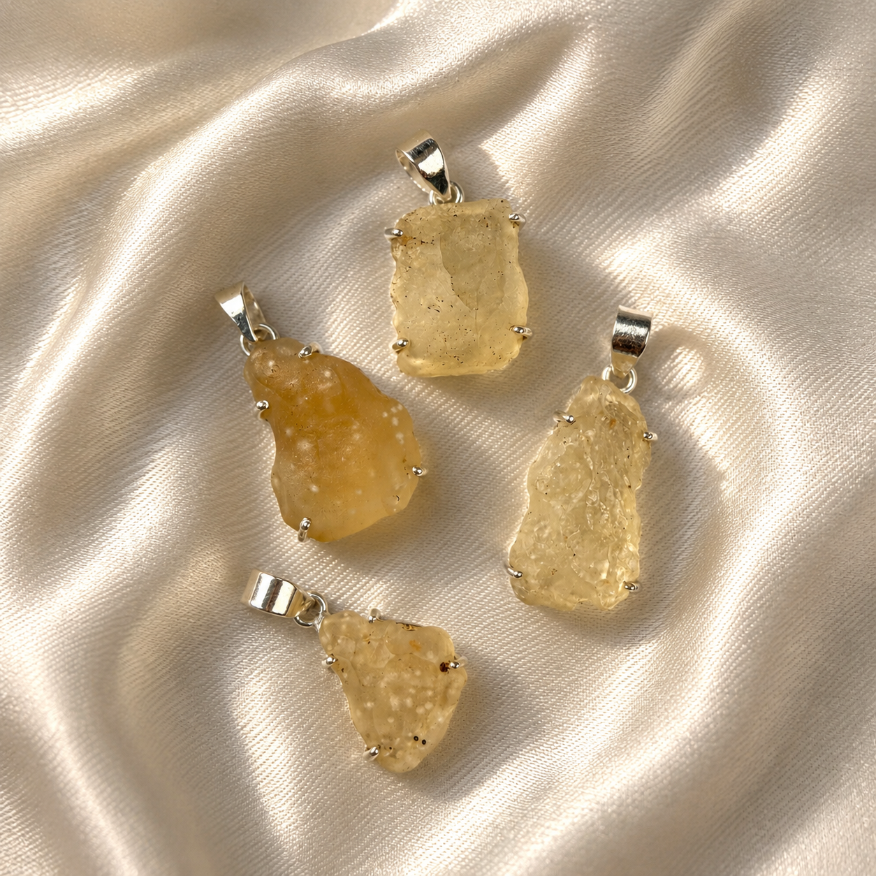 Libyan Desert Glass Pendant