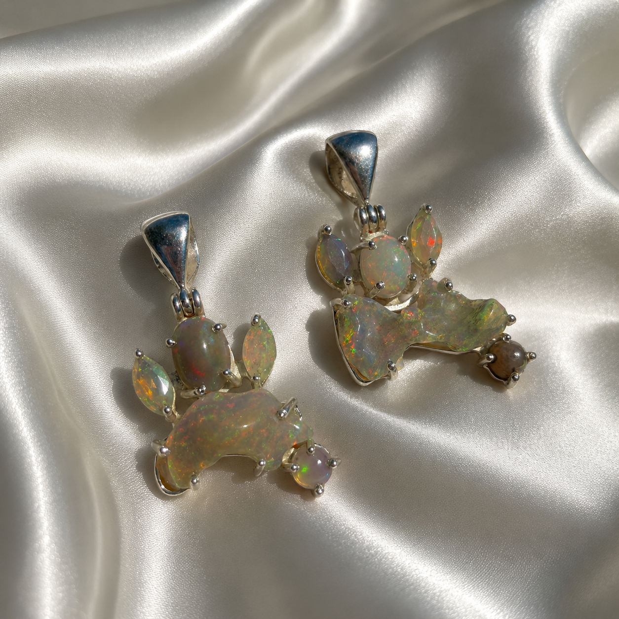 Opal Family Pendant