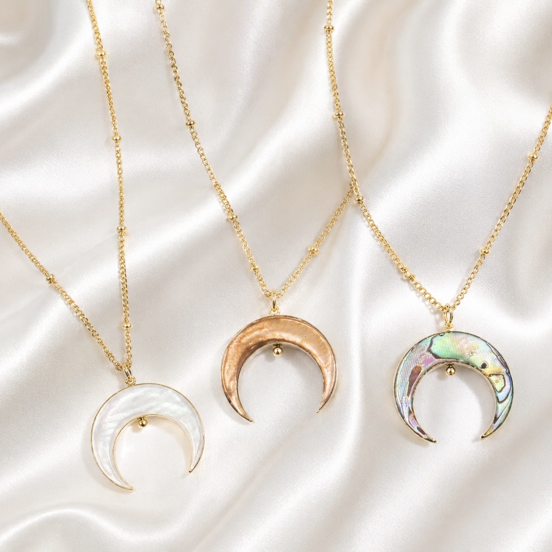 Luna Goddess Shell Necklace