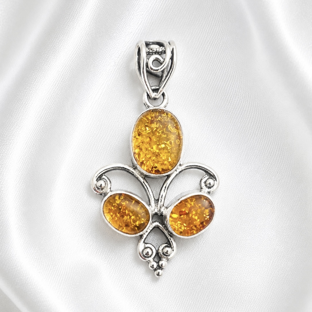 Amber Copal Pendant