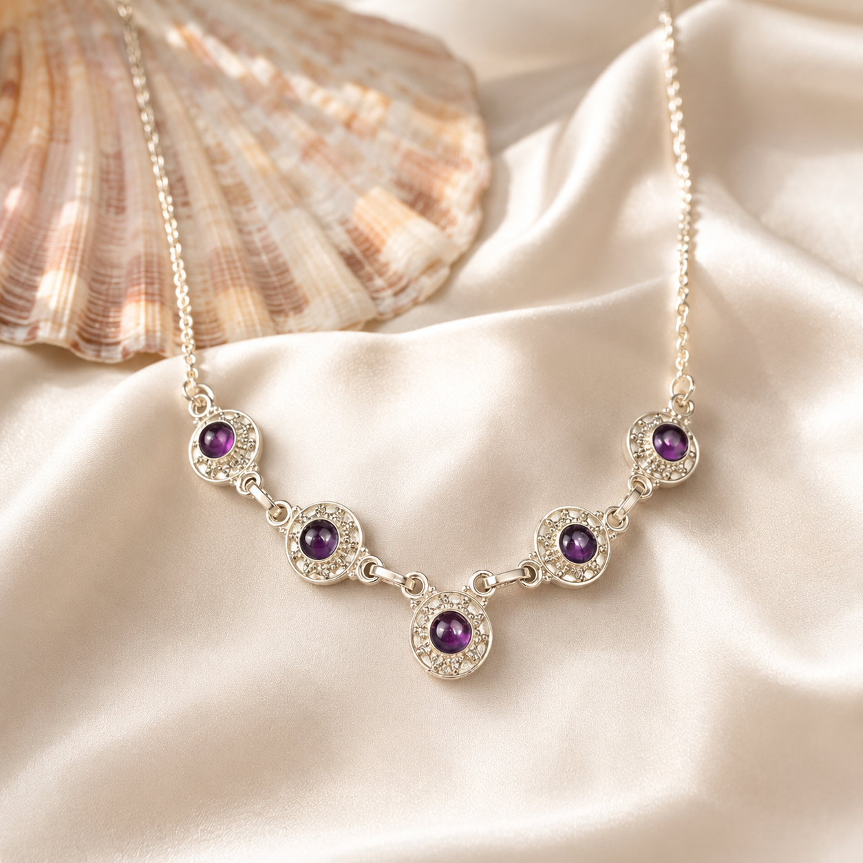 Solera Amethyst Collier