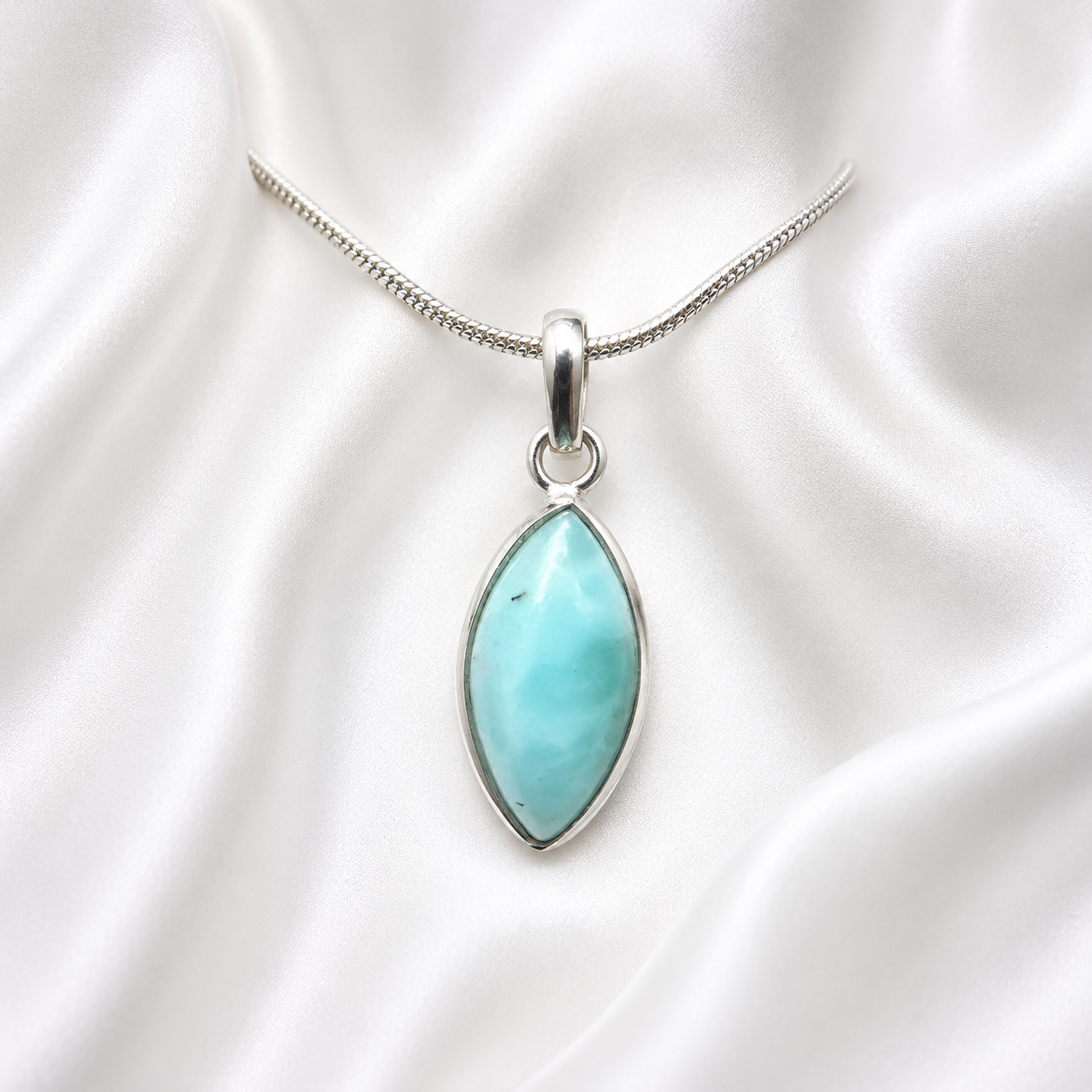 Lovely Larimar Pendant