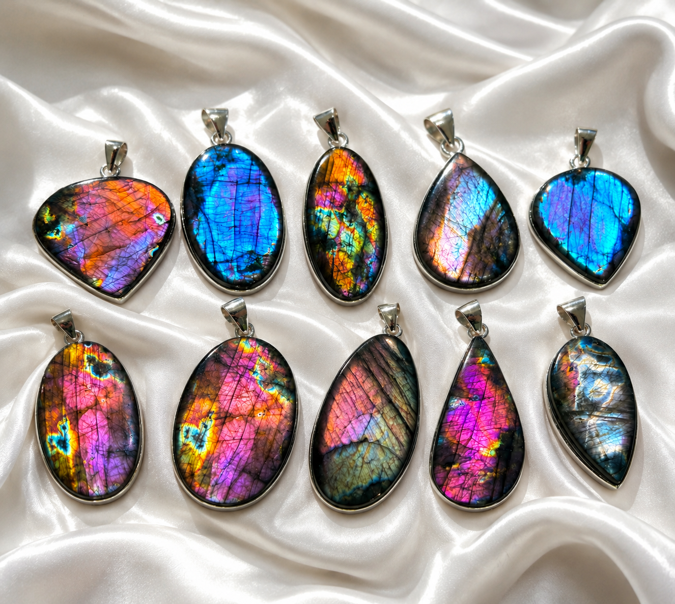 Best Quality Mermaid Labradorite Pendants