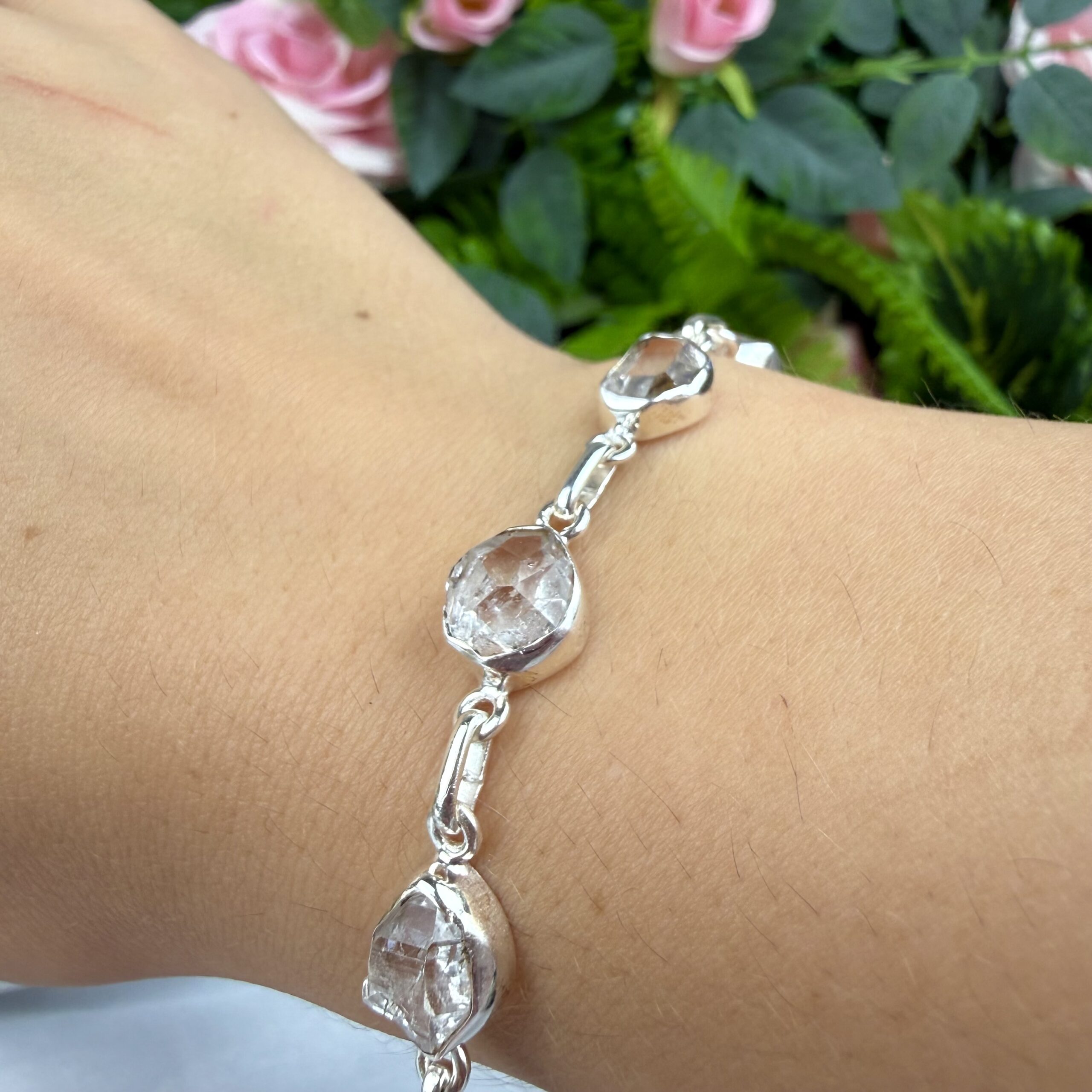 Herkimer Diamond Bracelet
