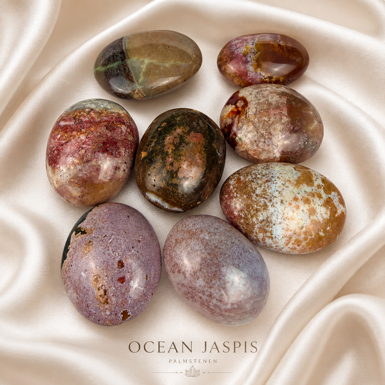 Ocean Jasper Palm Stone